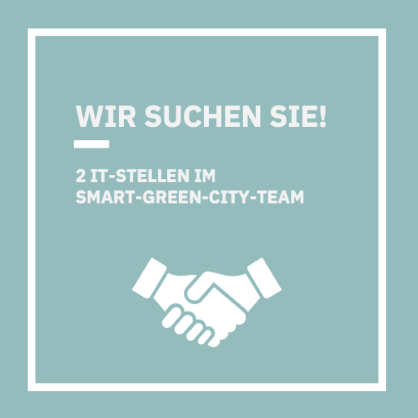 Wir suchen Sie! Zwei Entwickler für Smart City Entwicklungen